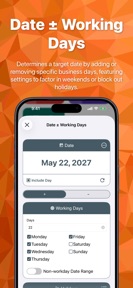 Date Calendar Calculator screenshot