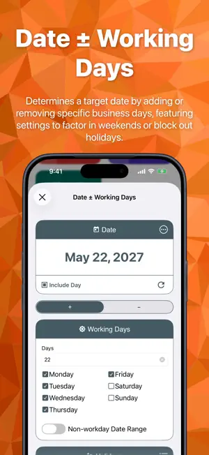 Date Calendar Calculator screenshot 3