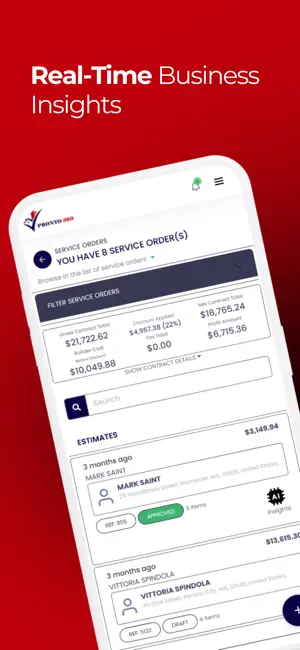Pronto Services 360 screenshot 2
