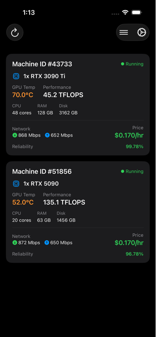 Fleet GPU Screenshot 1 of 10