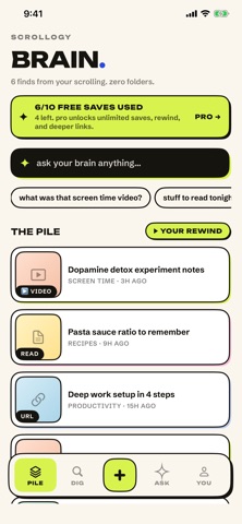 Scrollogy screenshot