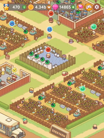 Mystery Farm: Idle Tycoon Game iPad screenshot