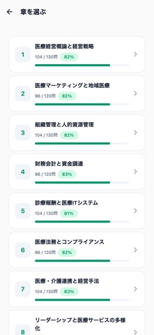 医療経営士2級 のスクリーンショット