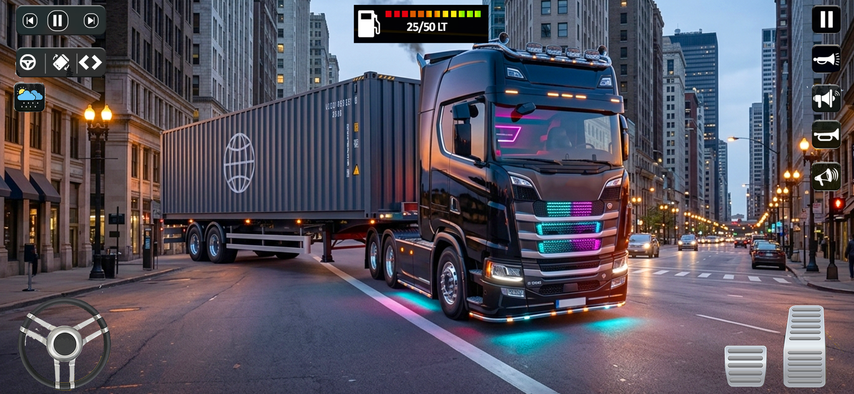 Euro Truck Driving Truck Games screenshot 6