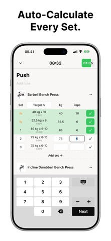 Workout Tracker - Reps screenshot