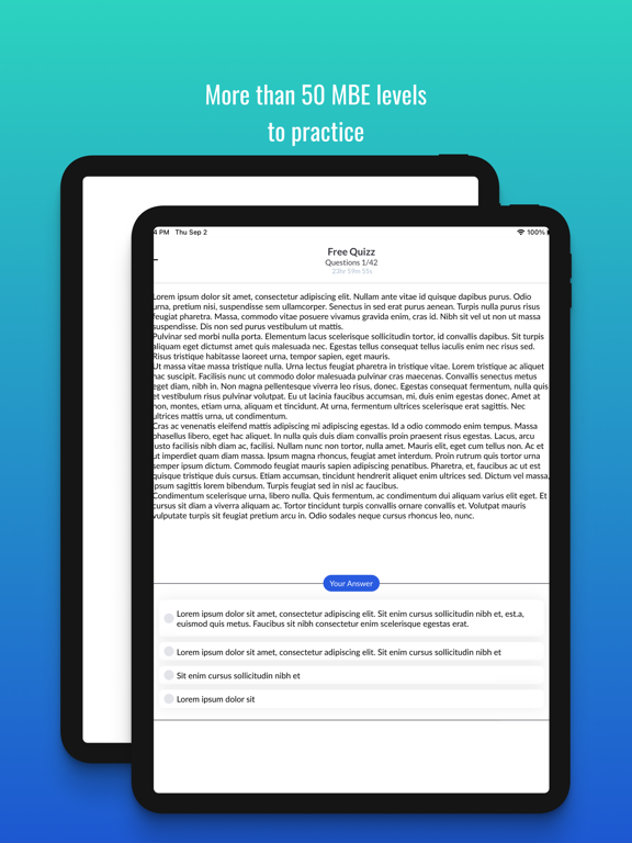 Screenshot #5 pour Bar Exam Drills