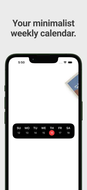Weeklite screenshot 1