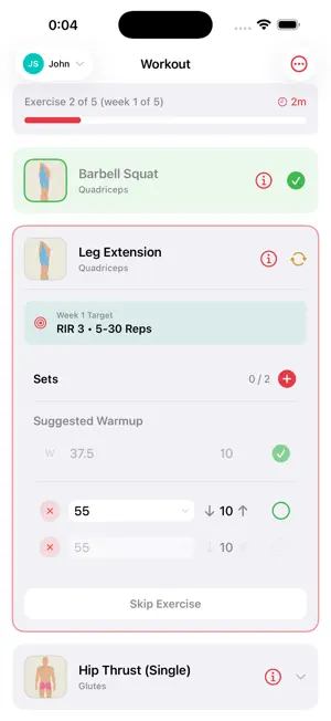 Lift Planner screenshot 1