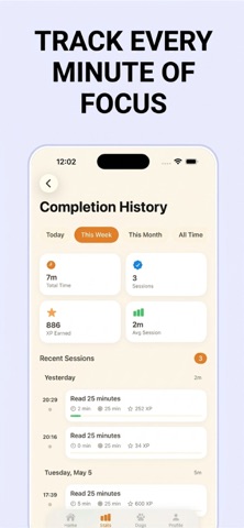 Pawcus: Dog Focus Timer& To-Do iPhone screenshot