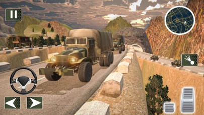 Military Cargo Truck Transport Screenshot