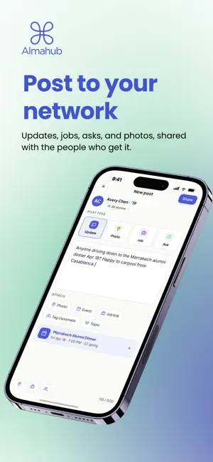 Almahub - Alumni Network screenshot 1
