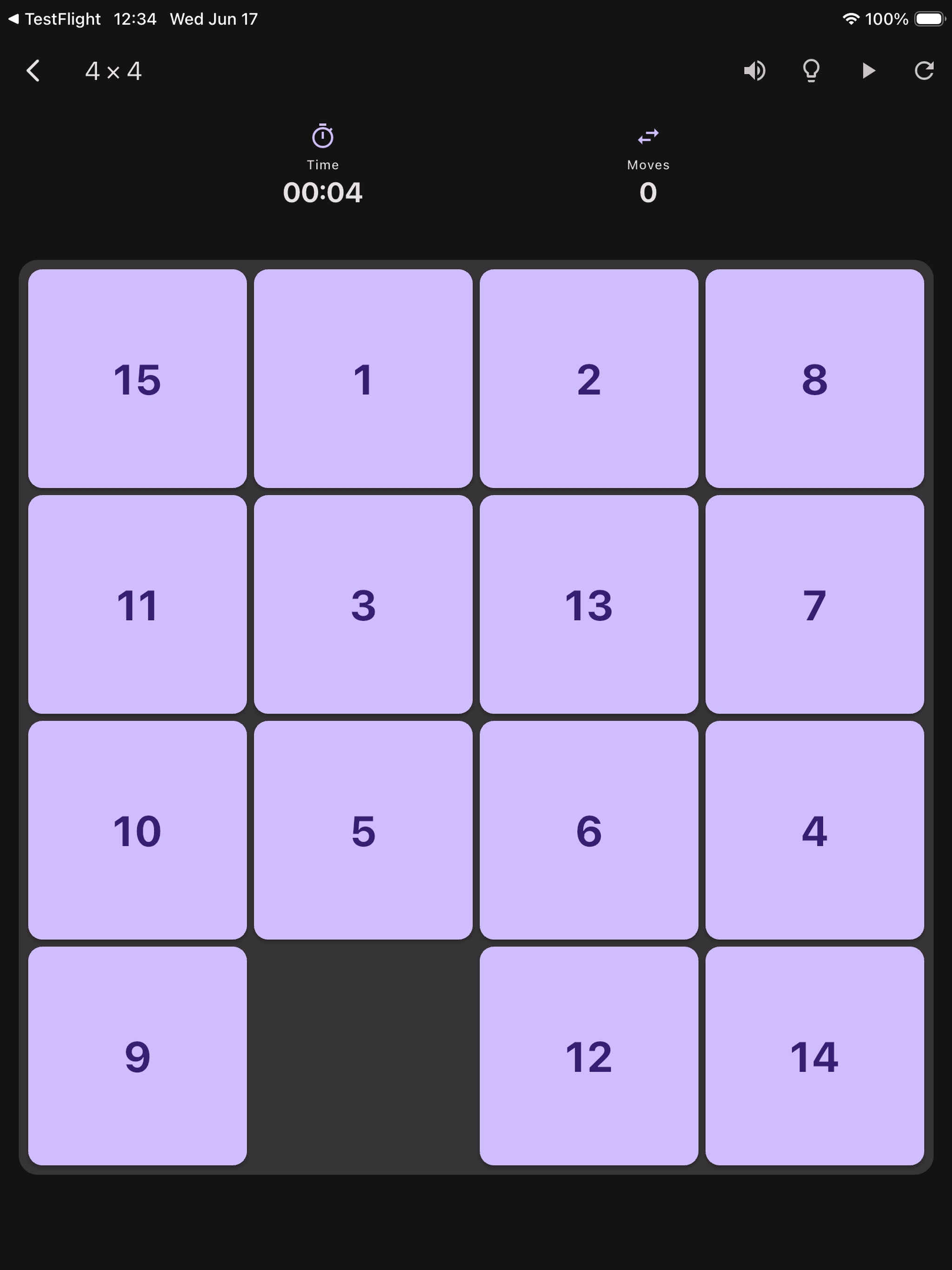 Tessera: Sliding Puzzle