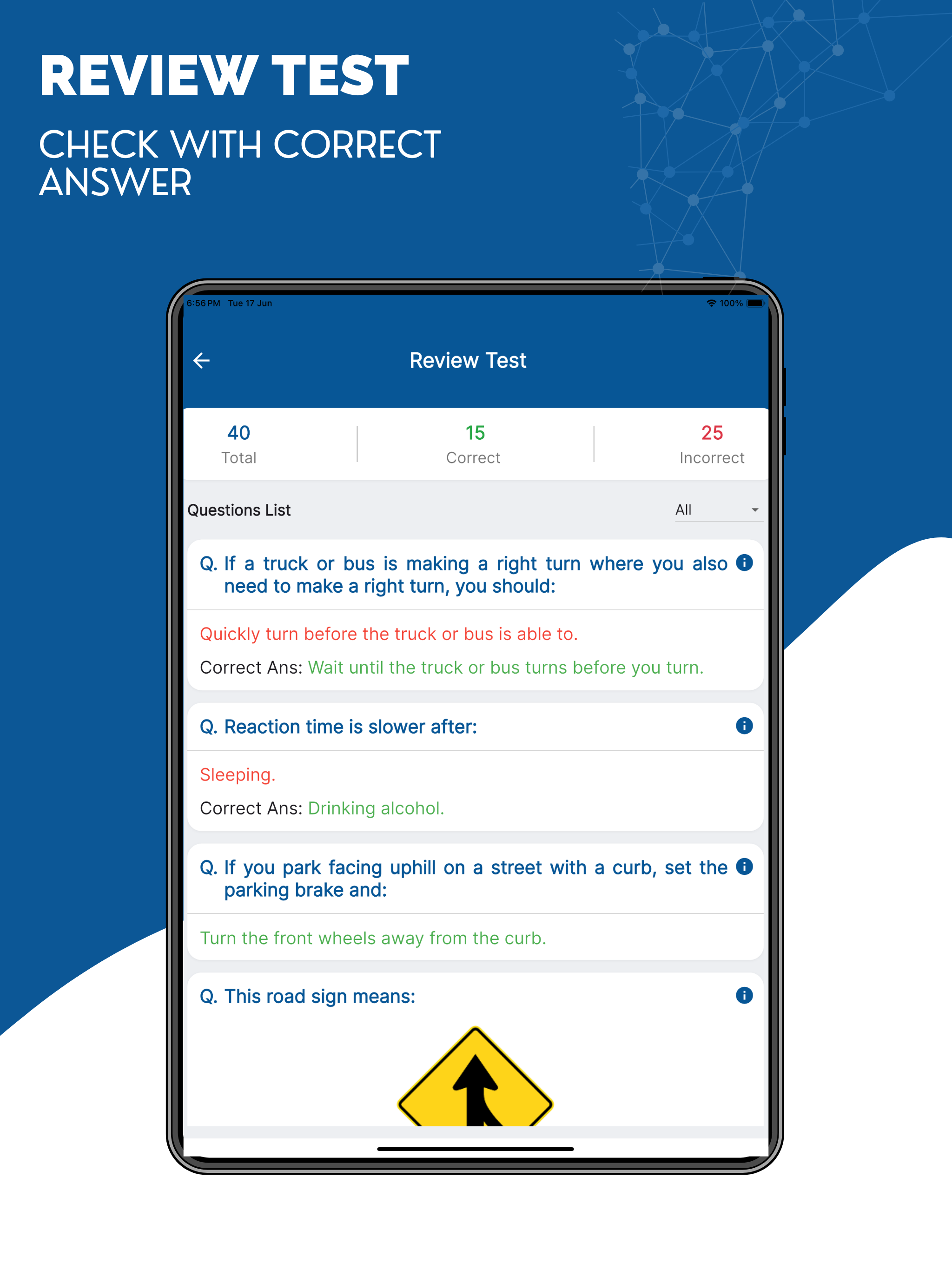 CDL Permit Practice Test Prep screenshot 15