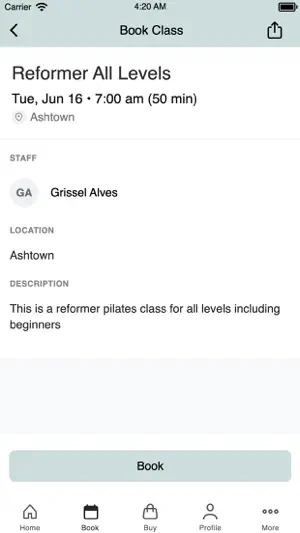 The Pilates Club screenshot 3