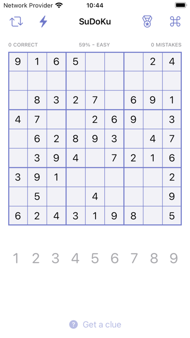 Screenshot #1 pour SwiftSuDoKu