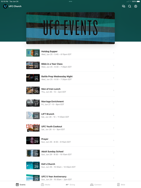 Screenshot #4 pour United Family Church