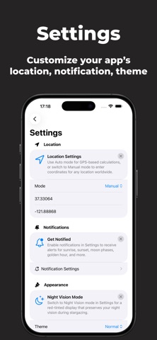SkyChrono screenshot