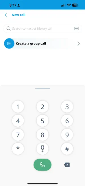NexiPhone screenshot 1