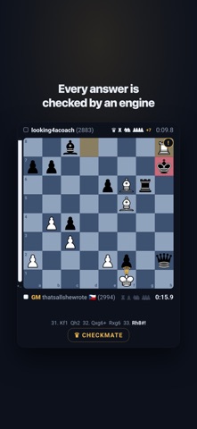 Brilliancy: Chess Puzzles Screenshot 4 of 5
