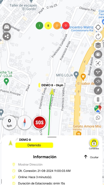 Sistema Rastreador Pro