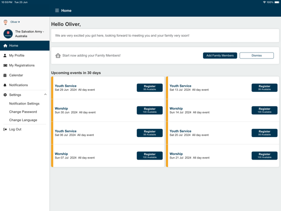 Screenshot #6 pour ChMeetings - TSA Australia