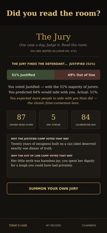 The Jury: Daily Verdicts screenshot 3