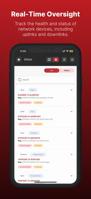 FiberLive screenshot 3