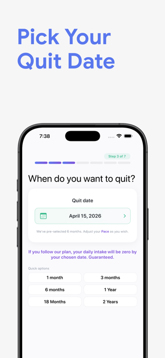 Pace: Quit Smoking, Gently Screenshot 7 of 9