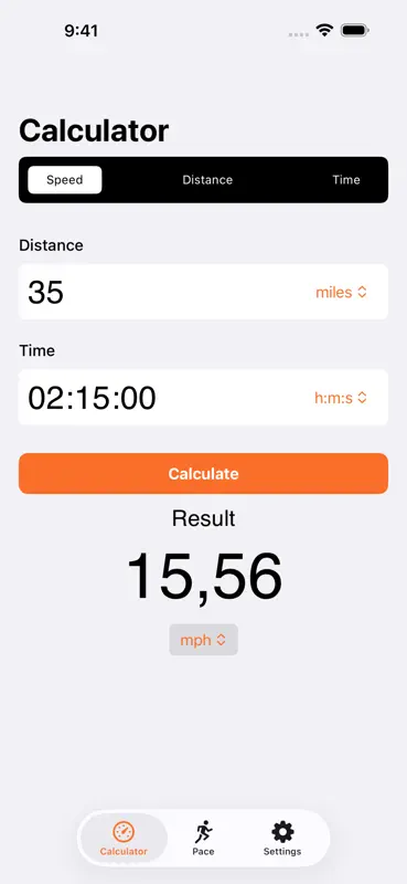 Calculator Speed Distance Time screenshot 7 of 10