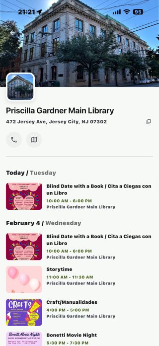 JC Events Screenshot 4 of 5