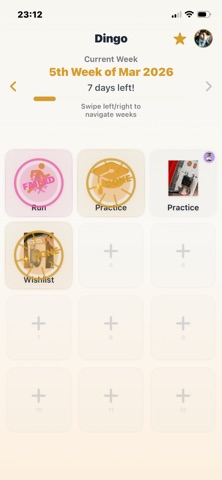 Dingo - Goal Planner screenshot