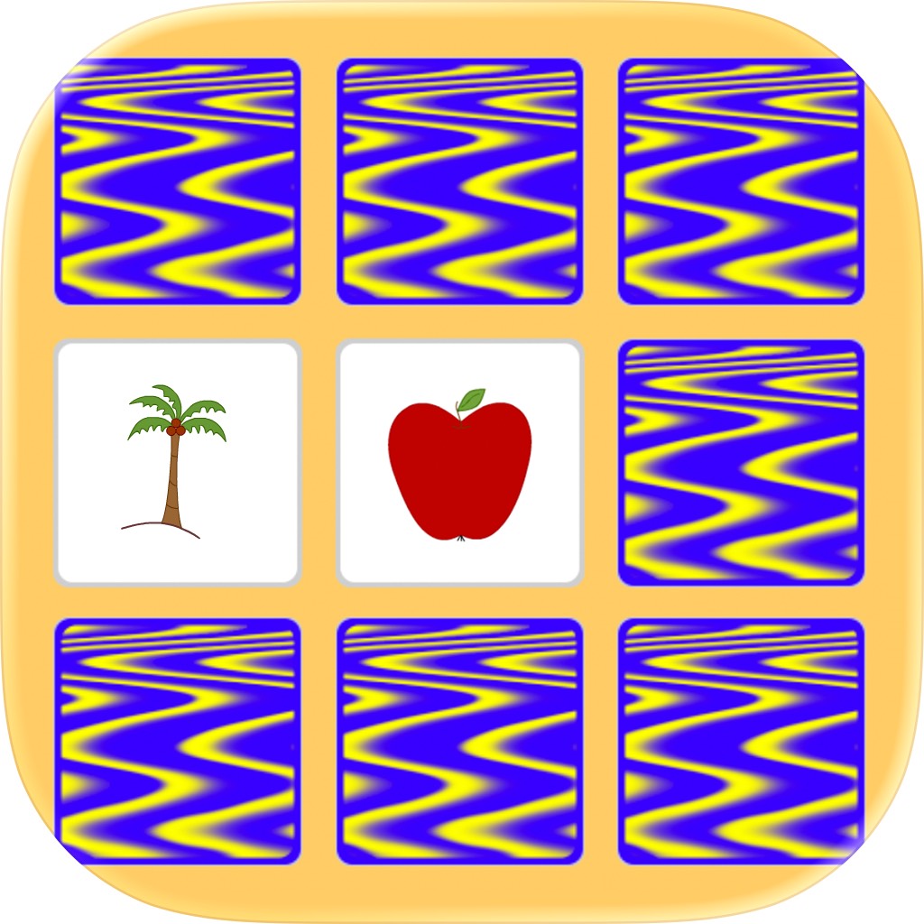 Apple App Store cover for Matching Card Pairs