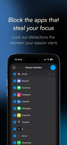 Hush: Focus & Pomodoro Timer Screenshot 4 of 6
