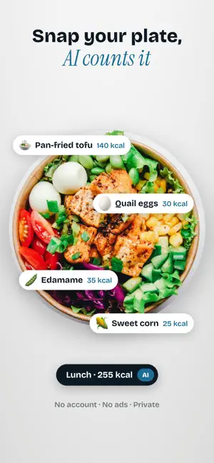 CalPal – AI Calorie & Fitness screenshot 1