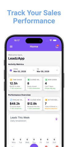 LeadzApp screenshot