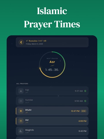 Qibla direction: Mecca compass iPad screenshot