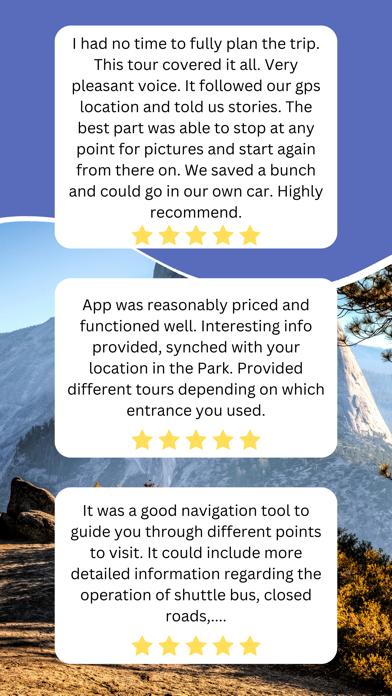 Yosemite National Park Tour Screenshot