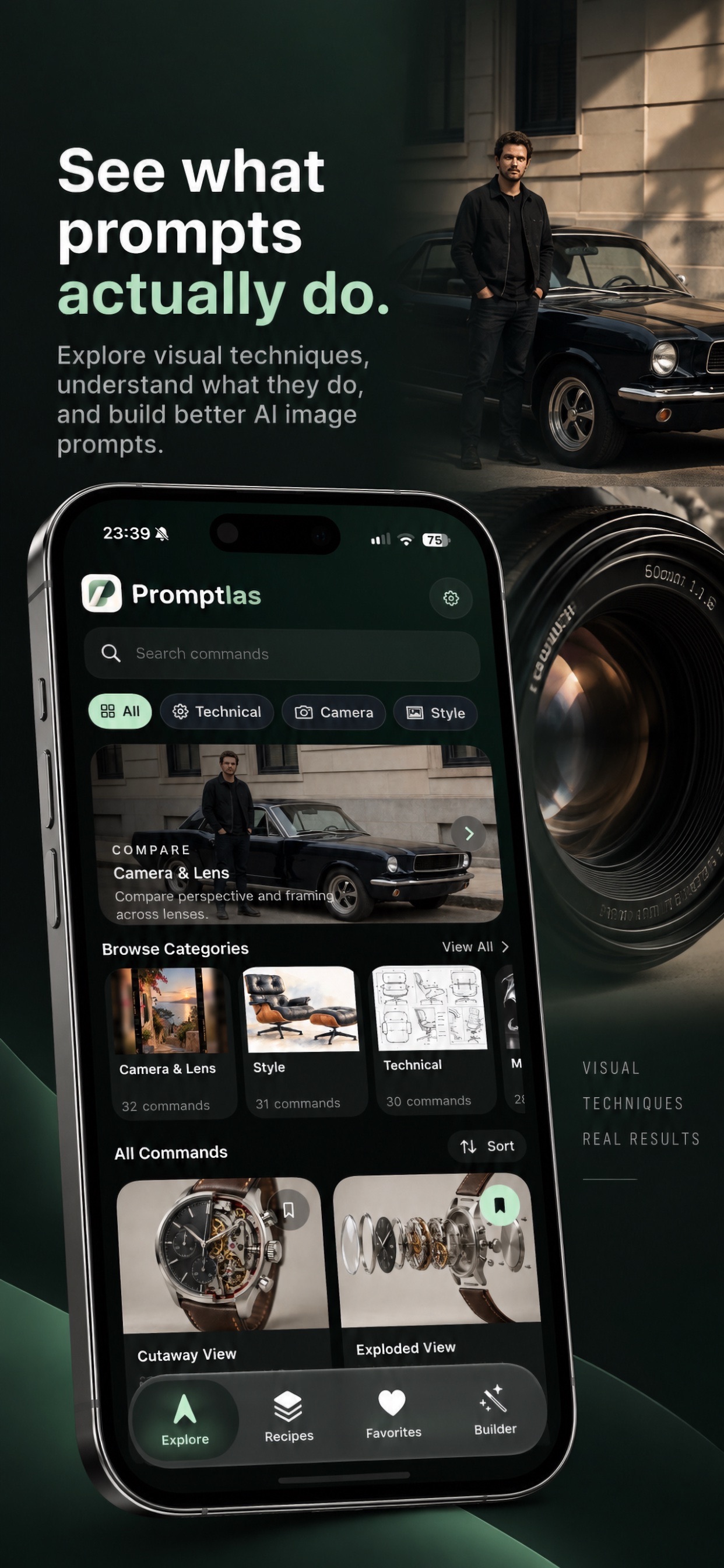 Screenshot 4 of Promptlas
