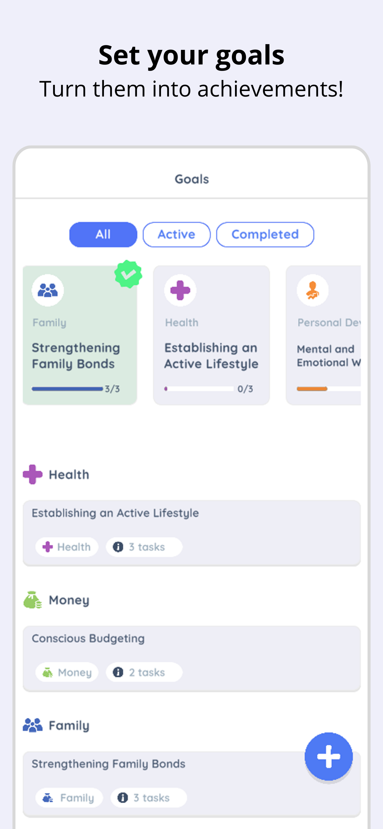 Life Wheel: Goals, Well-being screenshot 5