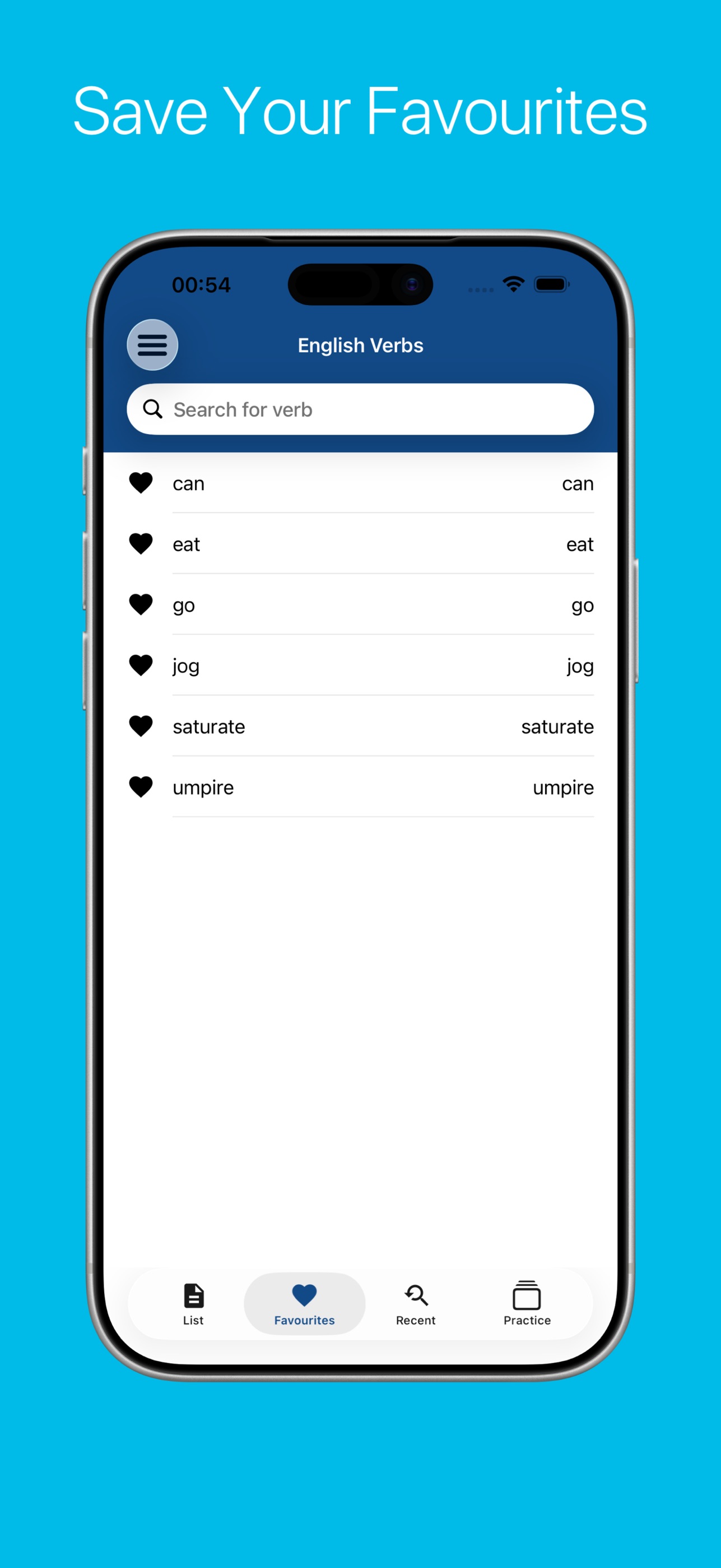 Screenshot 4 of English Verb Conjugator Pro