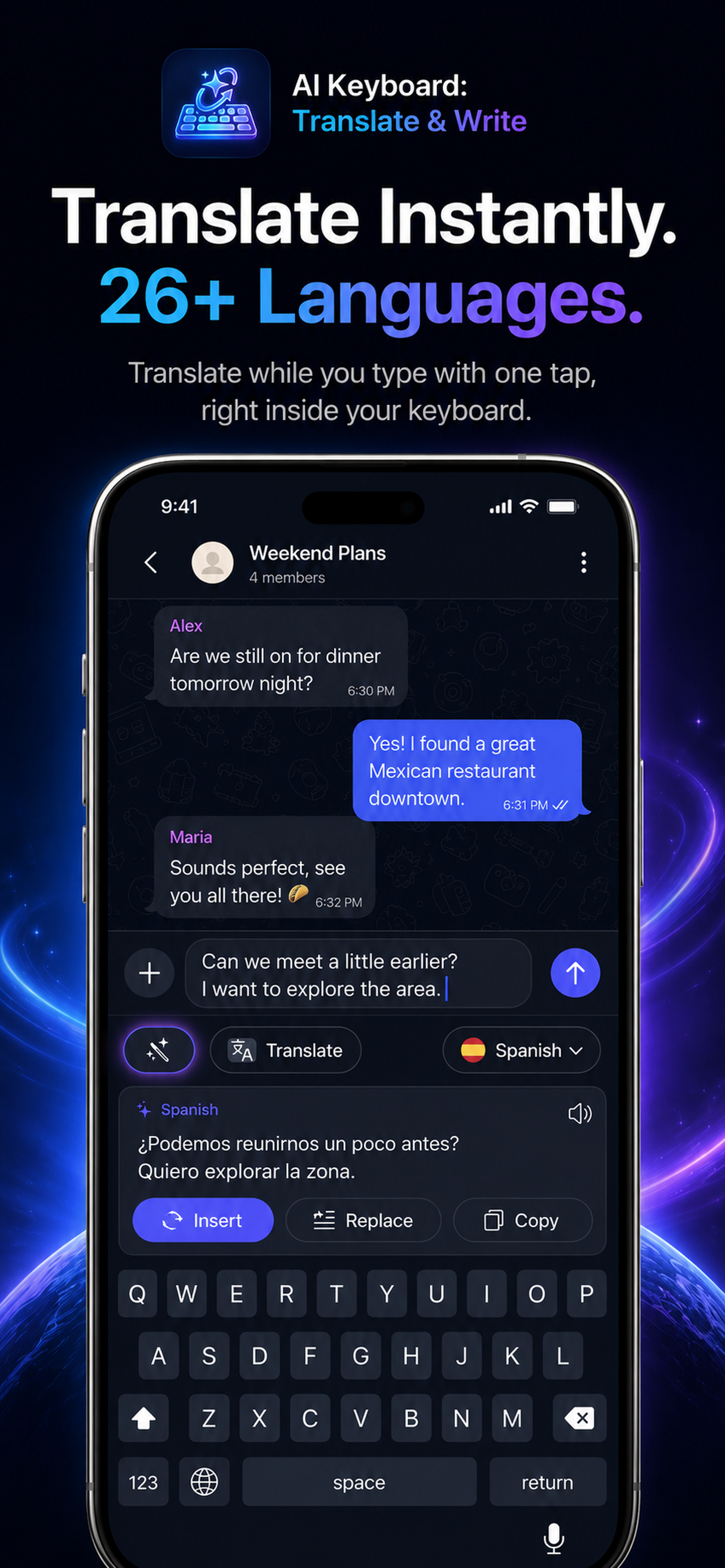 AI Keyboard: Translate & Write screenshot 2