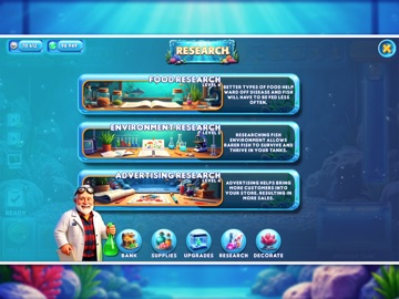 Fish Tycoon 3 Virtual Aquarium iPad screenshot