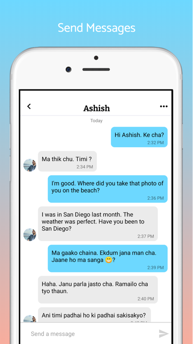 Mooche - Modern Nepali Dating Screenshot