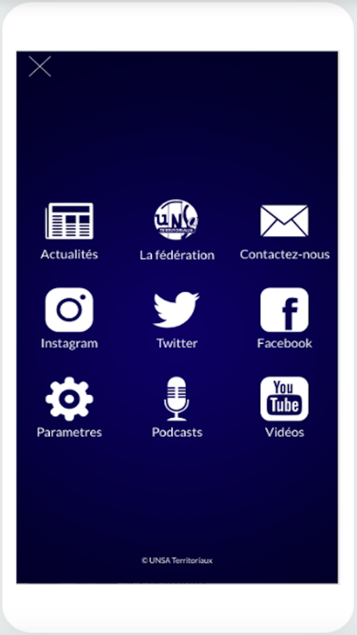 Screenshot #1 pour UNSA Territoriaux