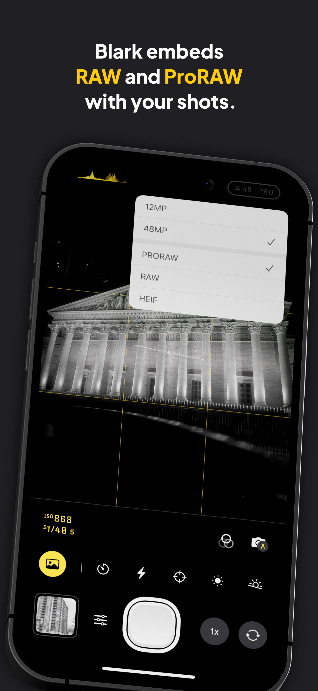 Blark: Pro Black&White Camera