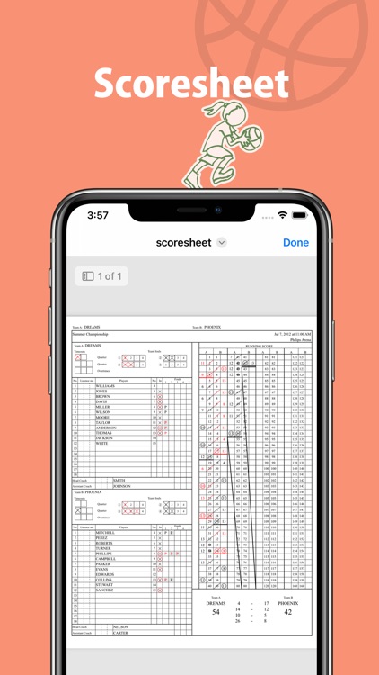HOOP i for Basketball Scores