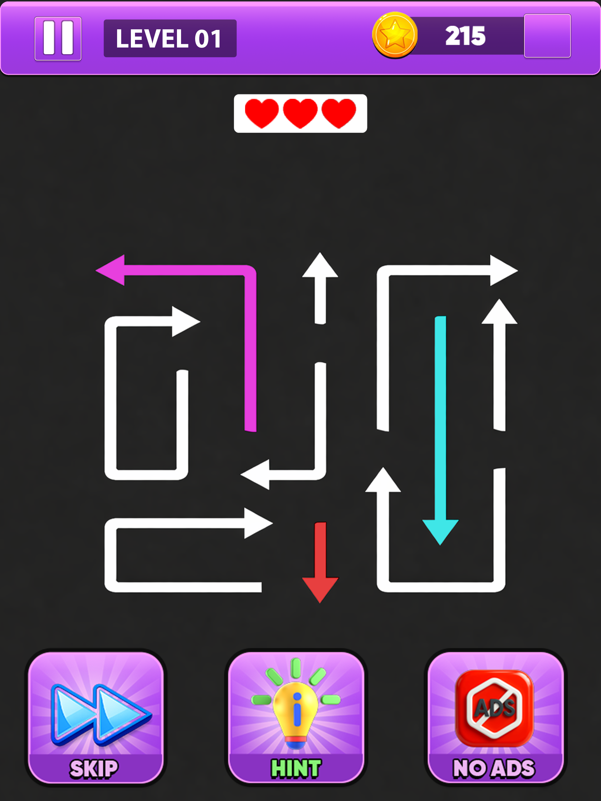 Path of the Arrows