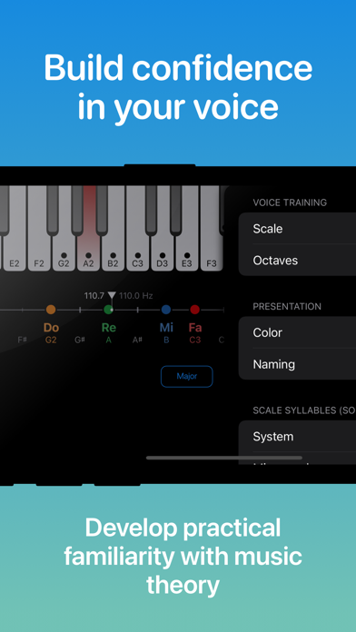 Sing Scales Screenshot