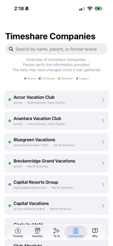 Timeshare Calculators with AI Screenshot 7 of 10