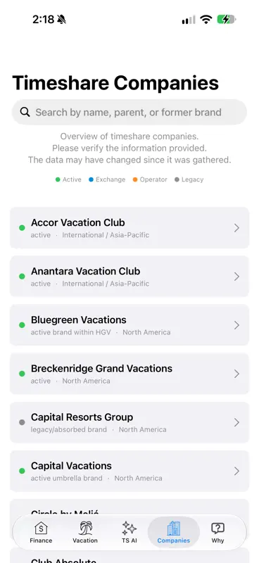 Timeshare Calculators with AI screenshot 7 of 10